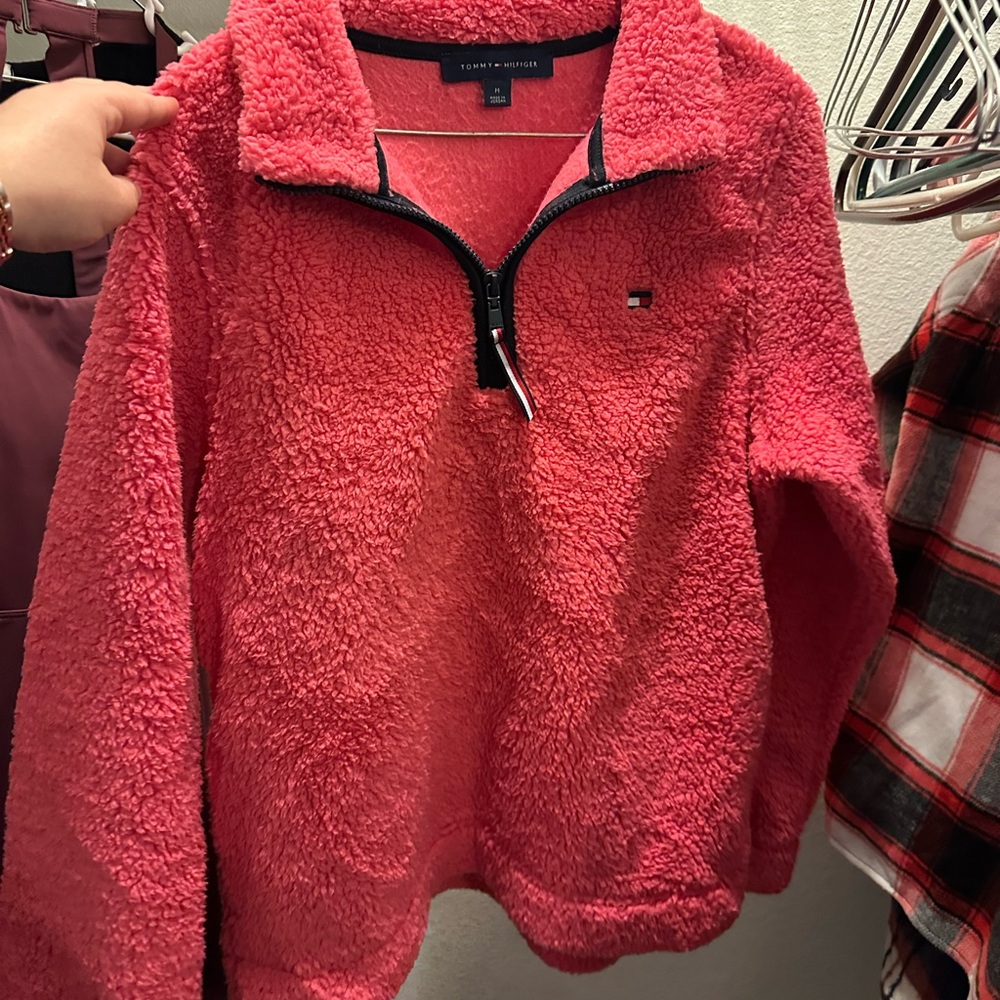 Tommy Hilfiger Pink Fleece Jacket